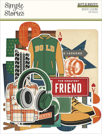 Simple Stories Rustic Legend - Bits & Pieces