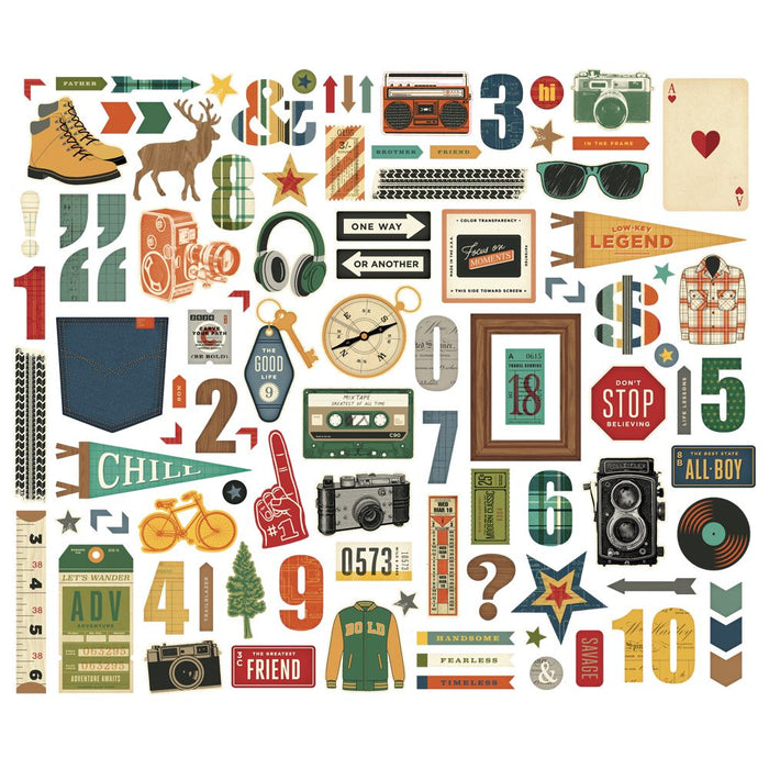 Simple Stories Rustic Legend - Bits & Pieces