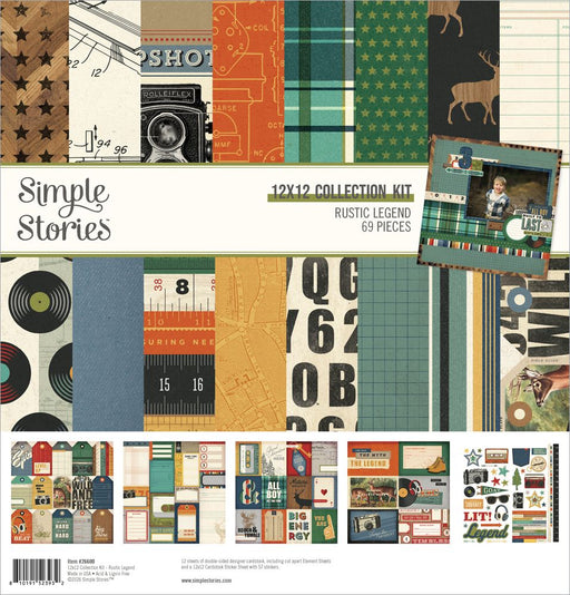Simple Stories Rustic Legend - 12x12 Collection Kit