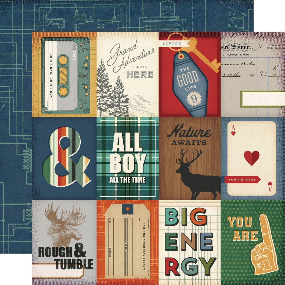 Simple Stories Rustic Legend - 3x4 Elements