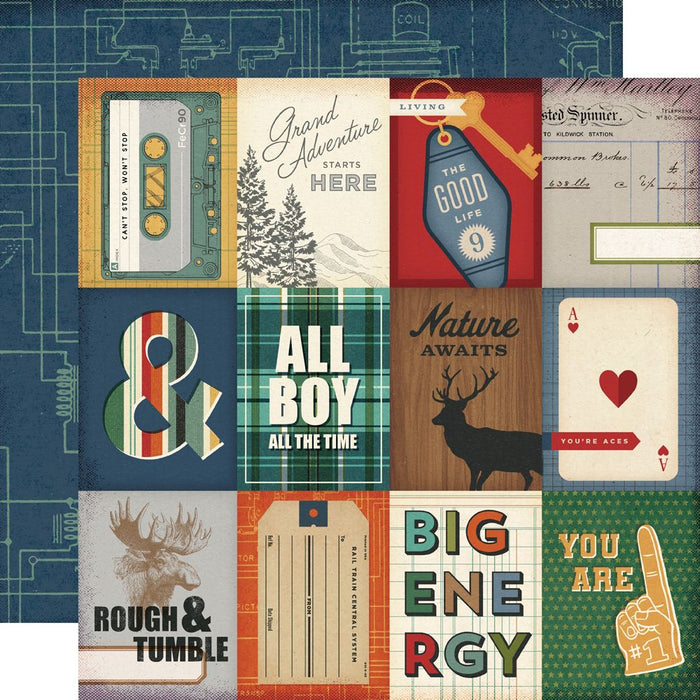 Simple Stories Rustic Legend - 3x4 Elements