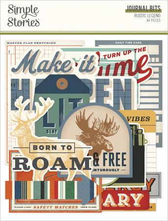 Simple Stories Rustic Legend - Journal Bits & Pieces