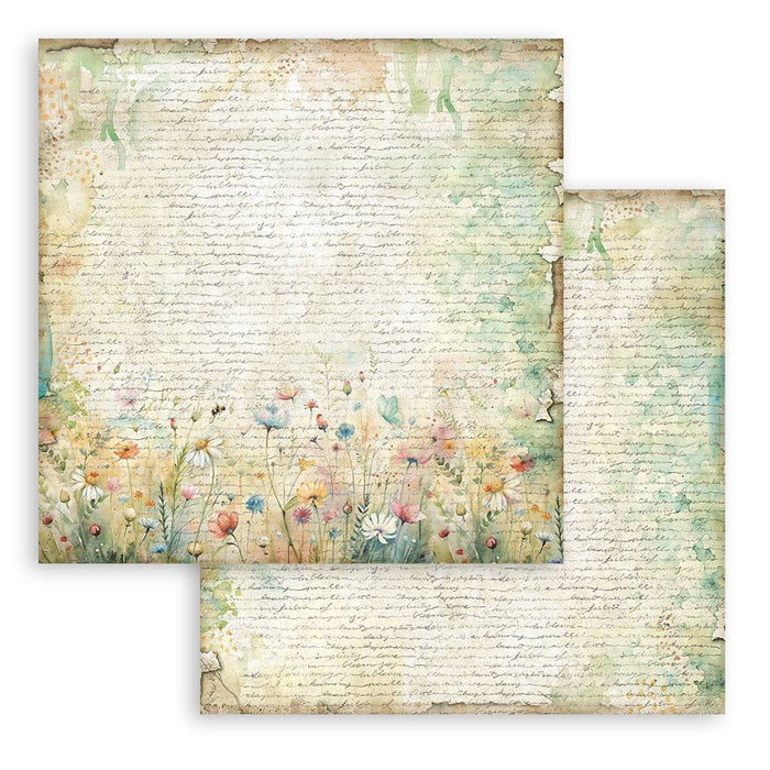 Stamperia Daisy Art - Handmade Letter With Flowers