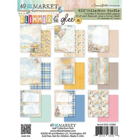 49 & Market Glimmer & Glee - 6x8 Collection Pack