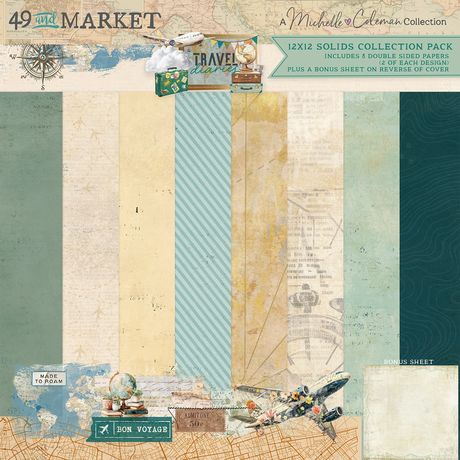49 & Market Travel Diaries - 12x12 Solids Collection Pack
