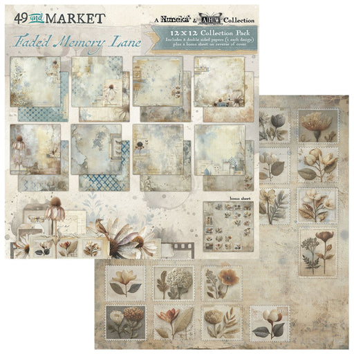 49 & Market Faded Memory Lane - 12x12 Collection Pack