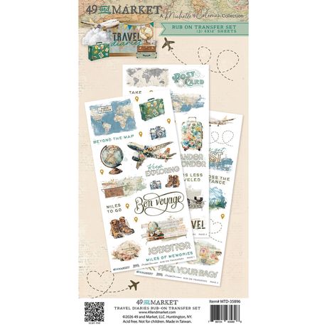 49 & Market Travel Diaries - Blendable Rub-Ons
