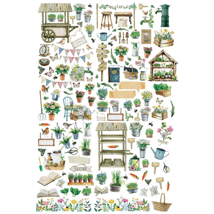 49 & Market From The Garden - Laser Cuts Elements