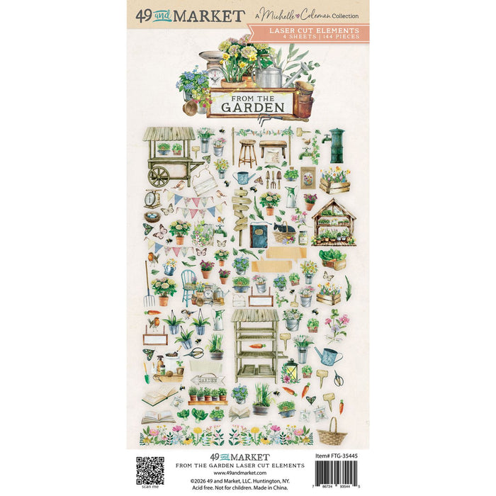 49 & Market From The Garden - Laser Cuts Elements