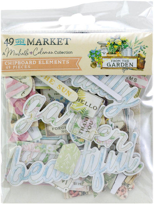 49 & Market From The Garden - Chipboard Set