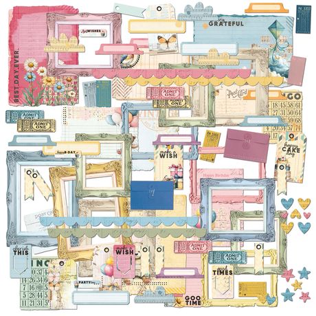 49 & Market Glimmer & Glee - Ephemera Set