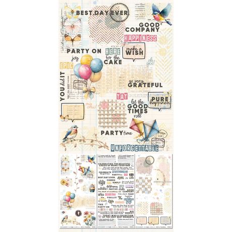 49 & Market Glimmer & Glee - Blendable Rub-On Transfers