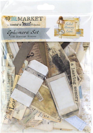 49 & Market Faded Memory Lane - Ephemera Set