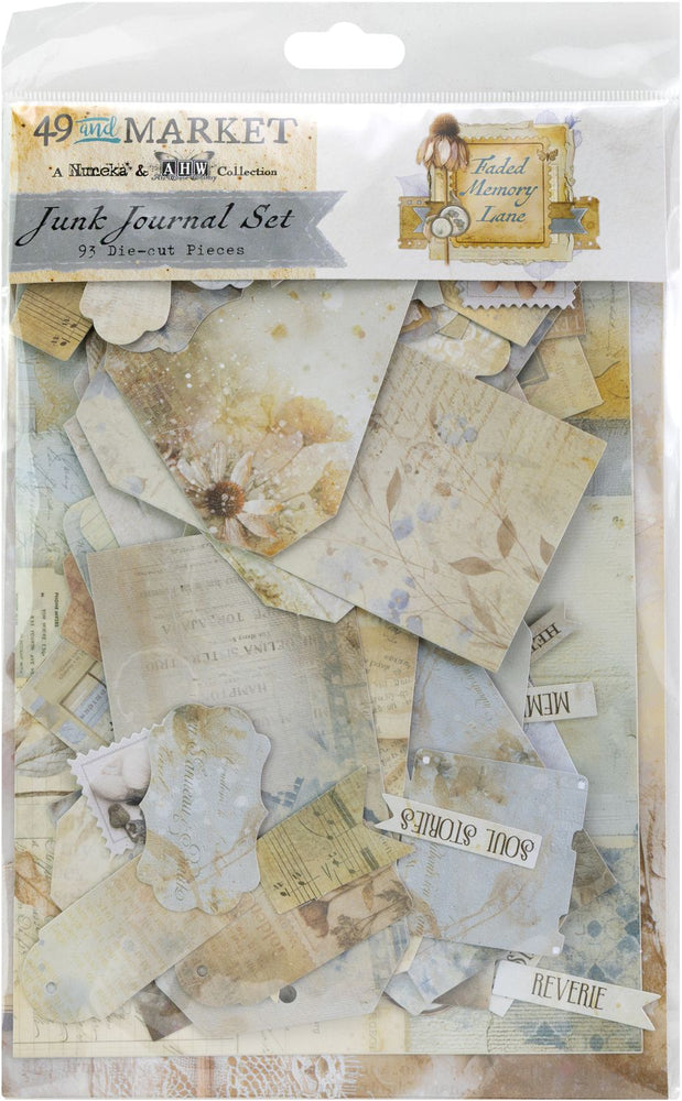 49 & Market Faded Memory Lane - Junk Journal Set