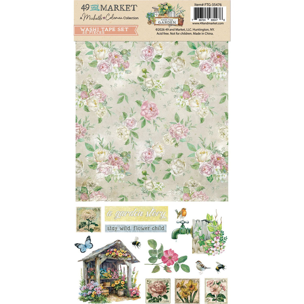 49 & Market From The Garden - Washi Sheets