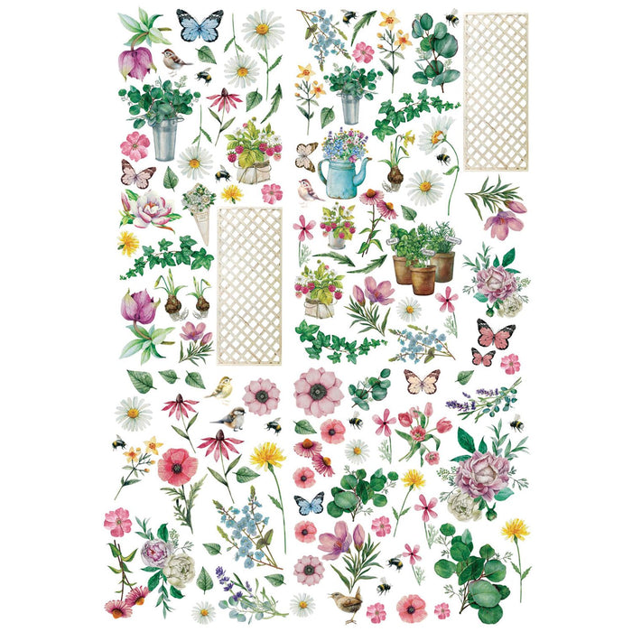 49 & Market From The Garden - Laser Cuts Wildflowers