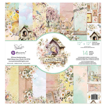 Prima Among The Wildflowers - 12x12 Paper Pack