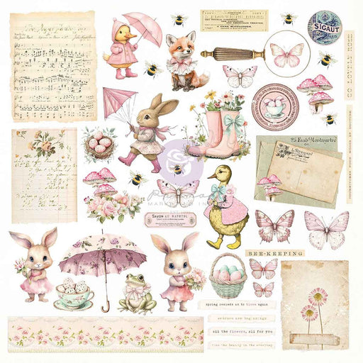 Prima Sweet Spring - Ephemera 88 Pieces