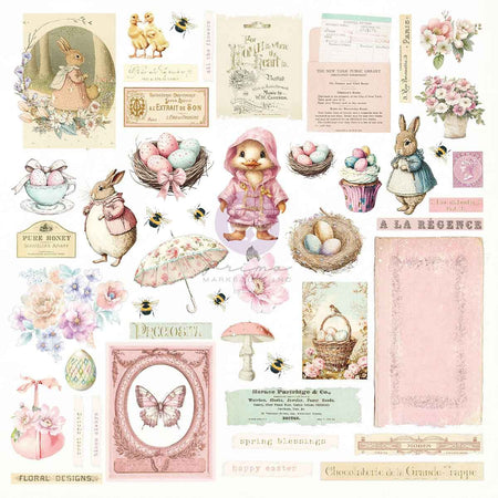 Prima Sweet Spring - Ephemera 94 Pieces