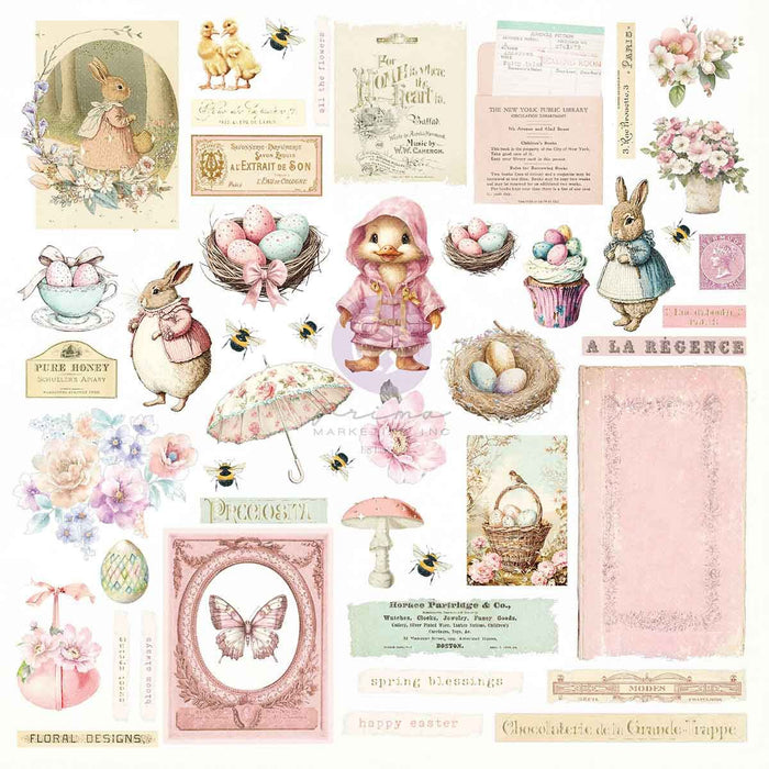 Prima Sweet Spring - Ephemera 94 Pieces