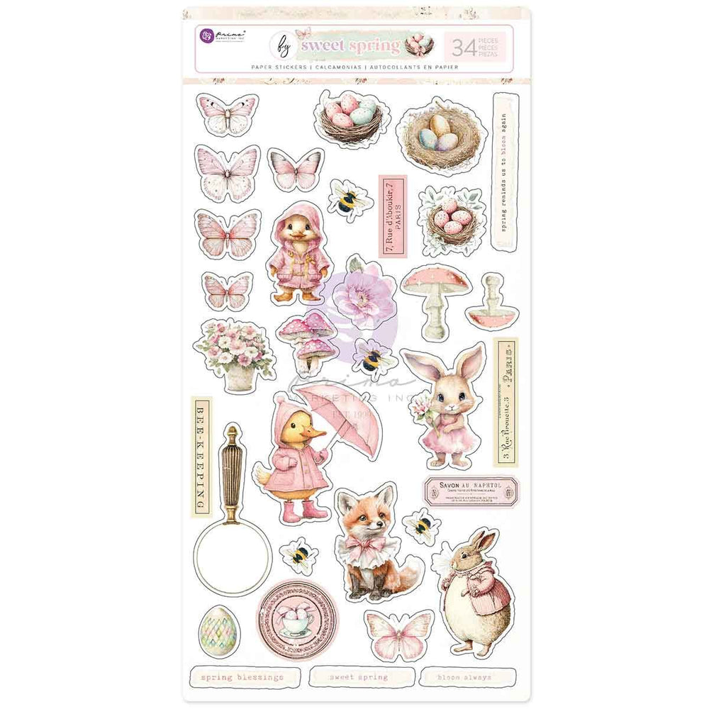 Prima Sweet Spring - Sticker Sheet