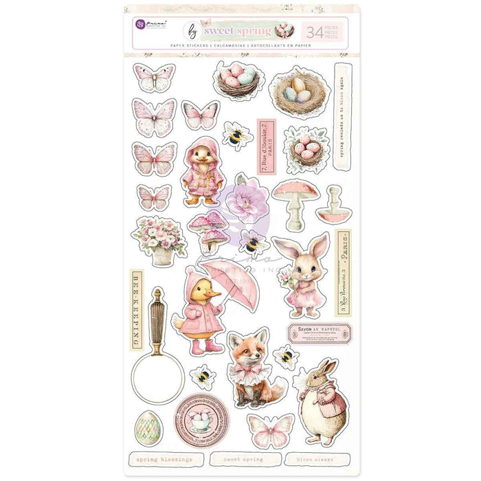 Prima Sweet Spring - Sticker Sheet