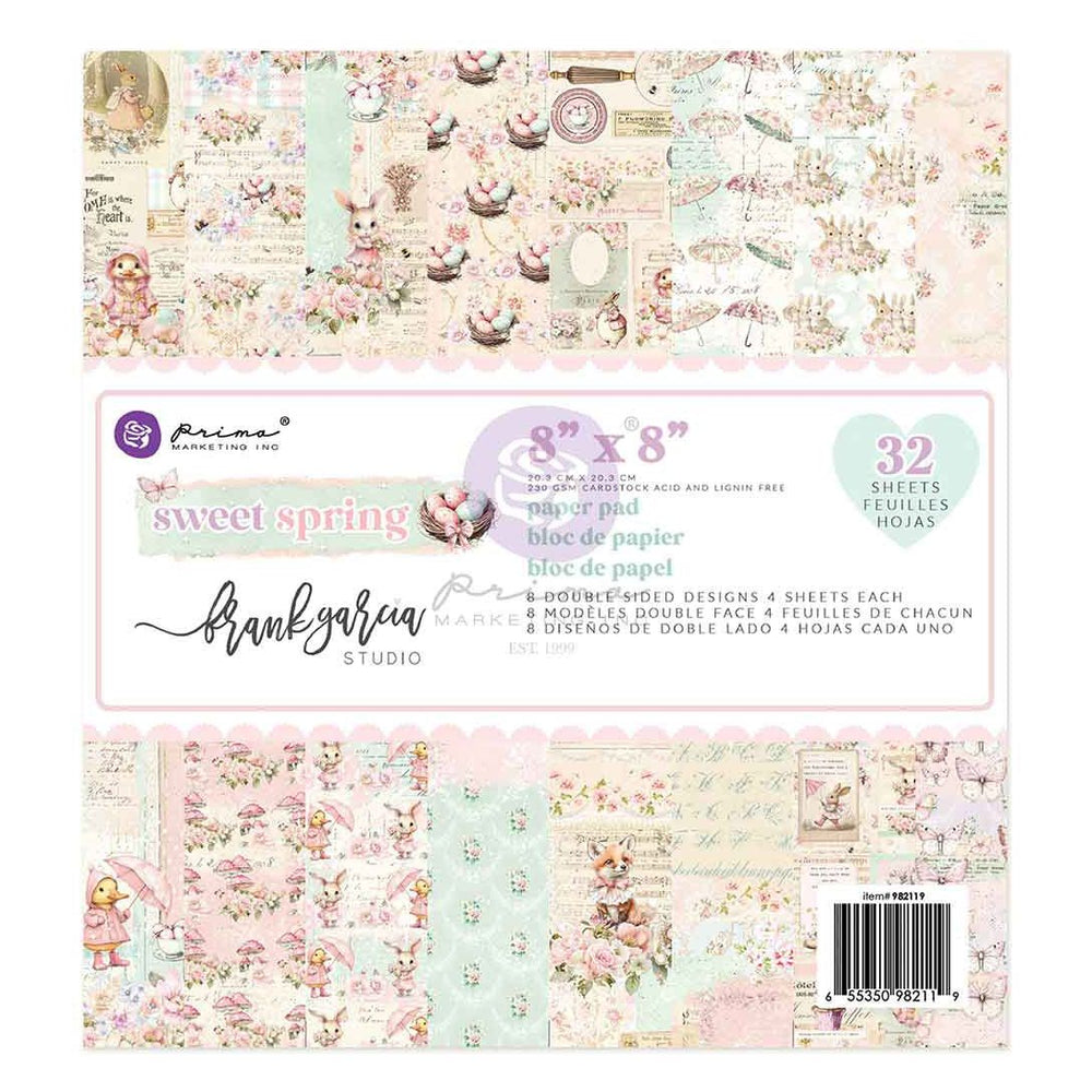 Prima Sweet Spring - 8x8 Paper Pad