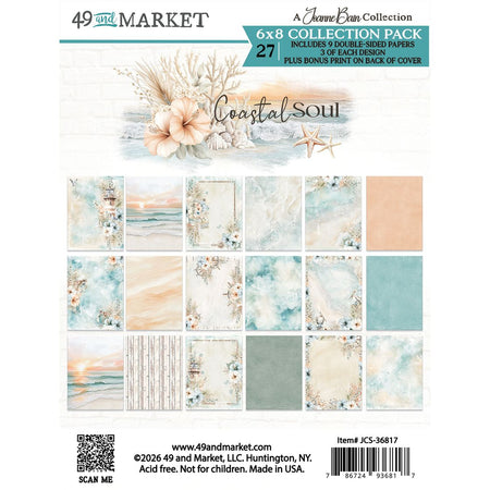 49 & Market Coastal Soul - 6x8 Collection Pack