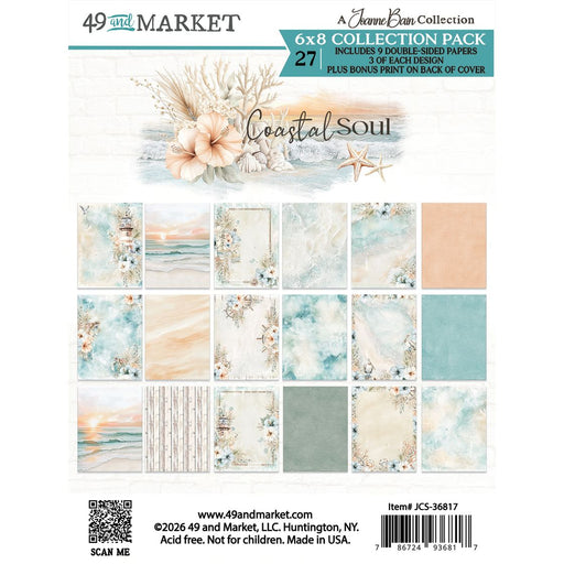 49 & Market Coastal Soul - 6x8 Collection Pack
