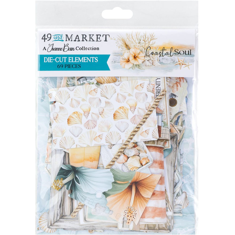 49 & Market Coastal Soul - Die Cut Elements