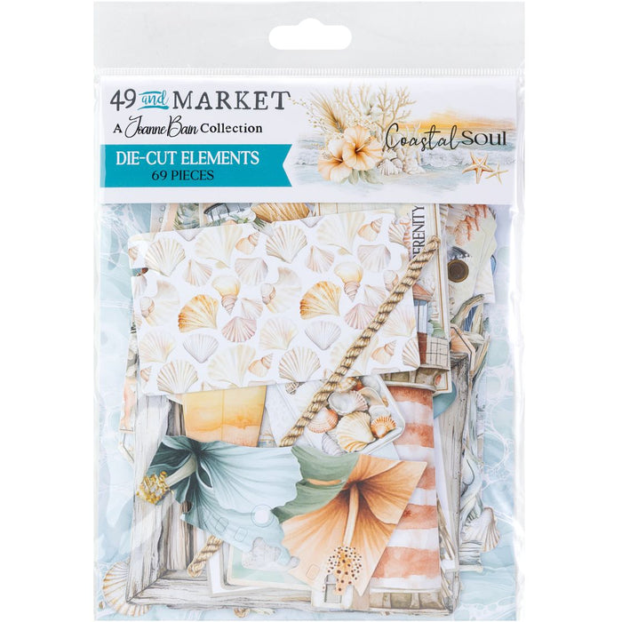 49 & Market Coastal Soul - Die Cut Elements