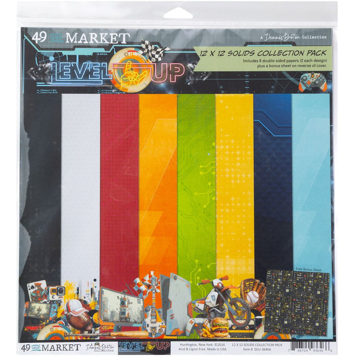 49 & Market Level Up - 12x12 Solids Collection Pack