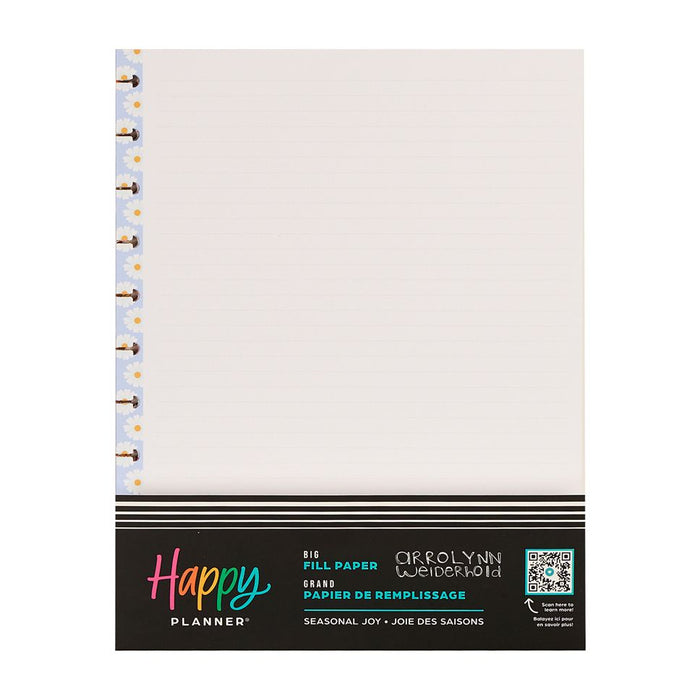 Me & My Big Ideas Happy Planner - Seasonal Joy Big Fill Paper