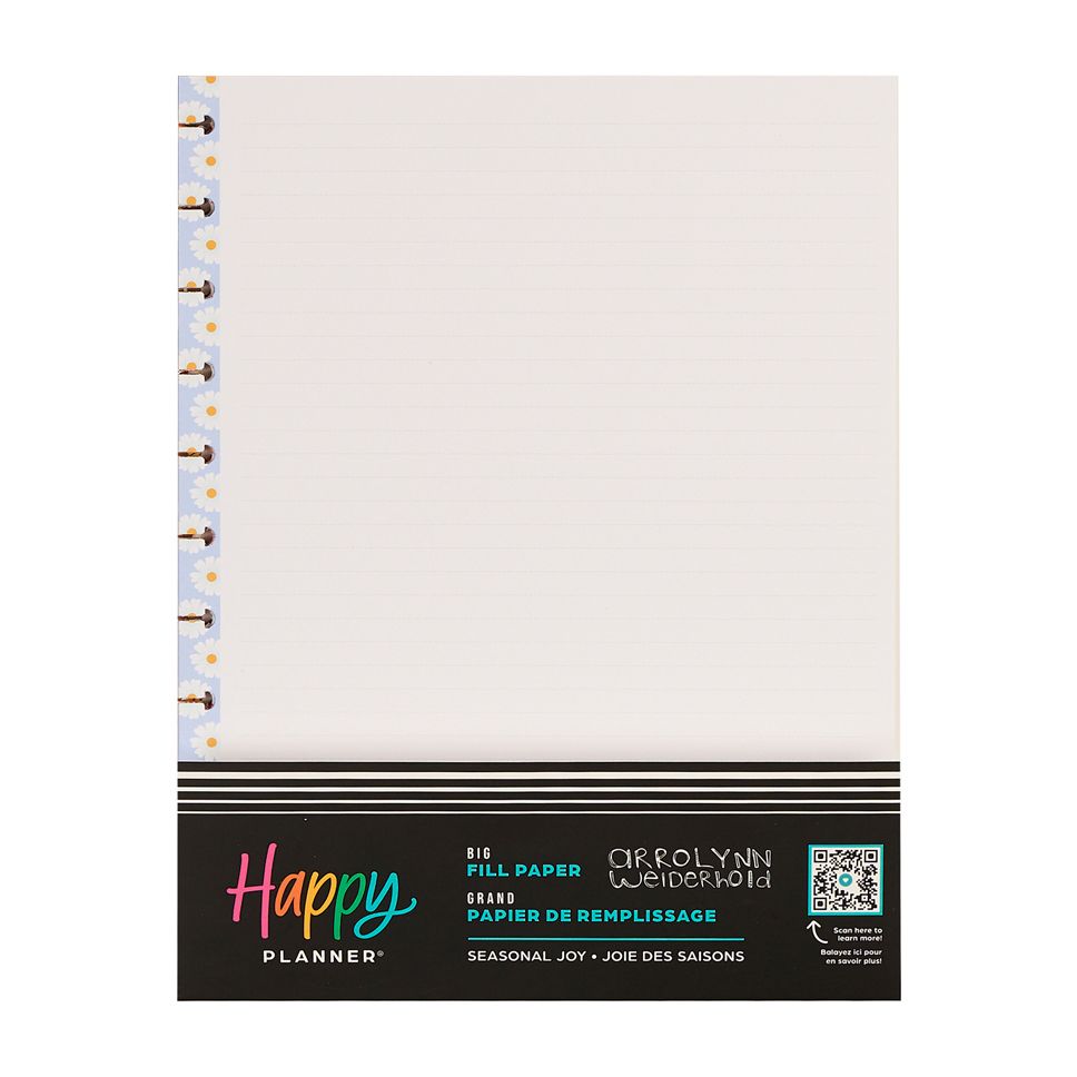 Me & My Big Ideas Happy Planner - Seasonal Joy Big Fill Paper