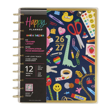 Me & My Big Ideas Happy Planner - Live Love Teach Big 12 Month Planner Jul 26 - Jun 27