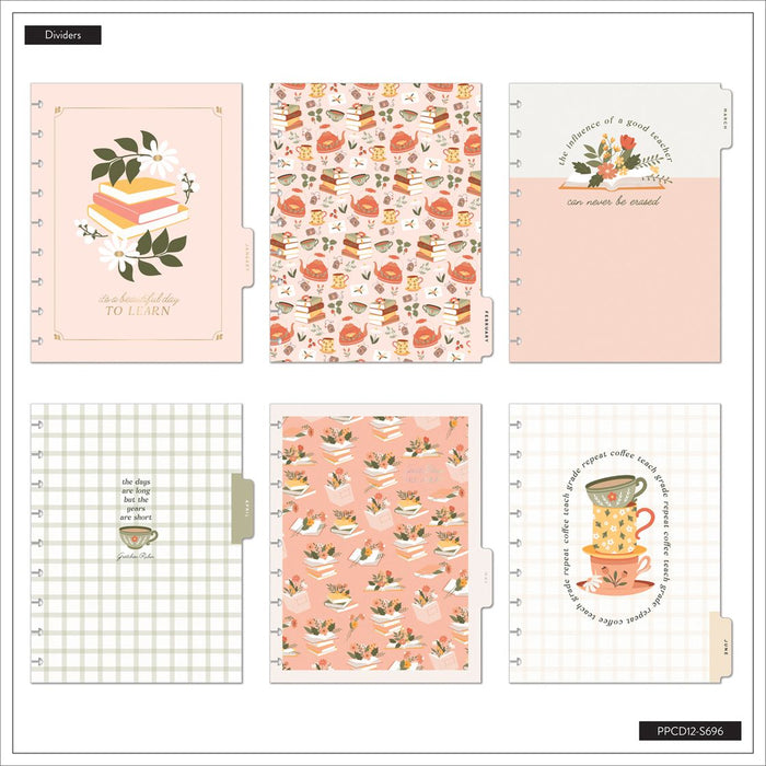 Me & My Big Ideas Happy Planner - Reading Hour Embroidered Classic 12 Month Planner Jul 2026 - Jun 2027