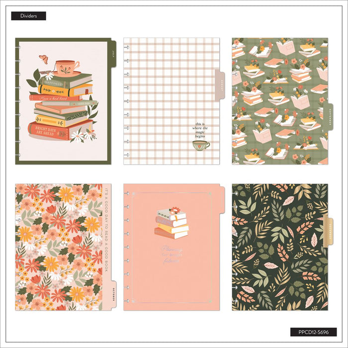 Me & My Big Ideas Happy Planner - Reading Hour Embroidered Classic 12 Month Planner Jul 2026 - Jun 2027