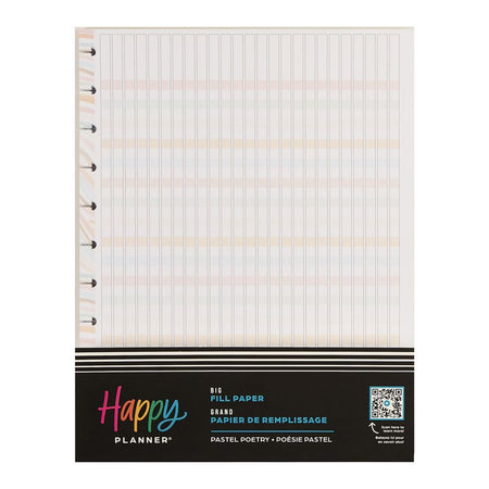 Me & My Big Ideas Happy Planner - Pastel Poetry Big Fill Paper