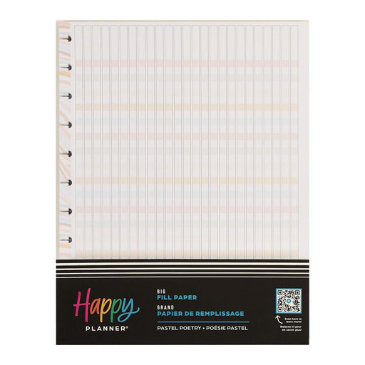 Me & My Big Ideas Happy Planner - Pastel Poetry Big Fill Paper