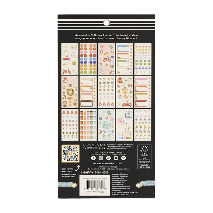 Me & My Big Ideas Happy Planner Sticker Value Pack 30 Sheets - Seasonal Joy