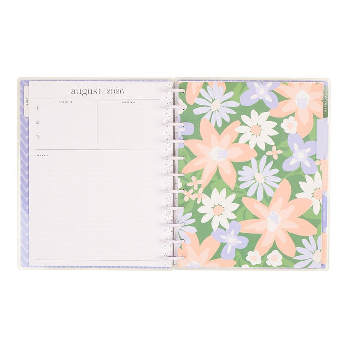 Me & My Big Ideas Happy Planner - Blossom Bright Big 12 Month Planner Jul 26 - Jun 27