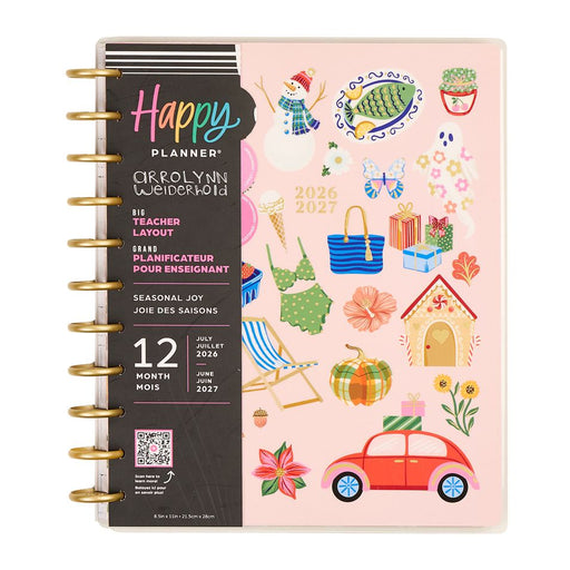 Me & My Big Ideas Happy Planner - Seasonal Joy Big 12 Month Planner Jul 26 - Jun 27