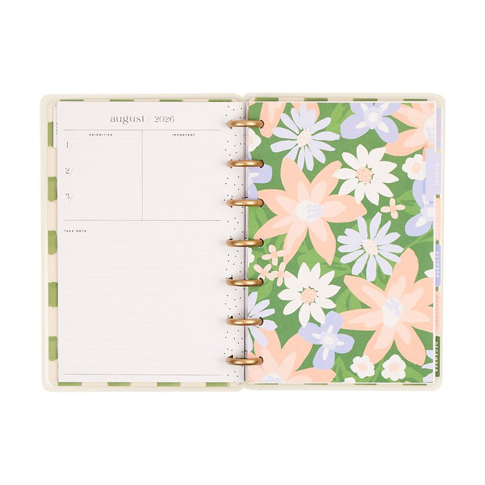 Me & My Big Ideas Happy Planner - Blossom Bright Mini Planner 12 Month Jul 26 - Jun 27