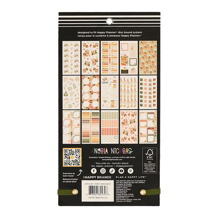 Me & My Big Ideas Happy Planner Sticker Value Pack 30 Sheets - Reading Hour Teacher