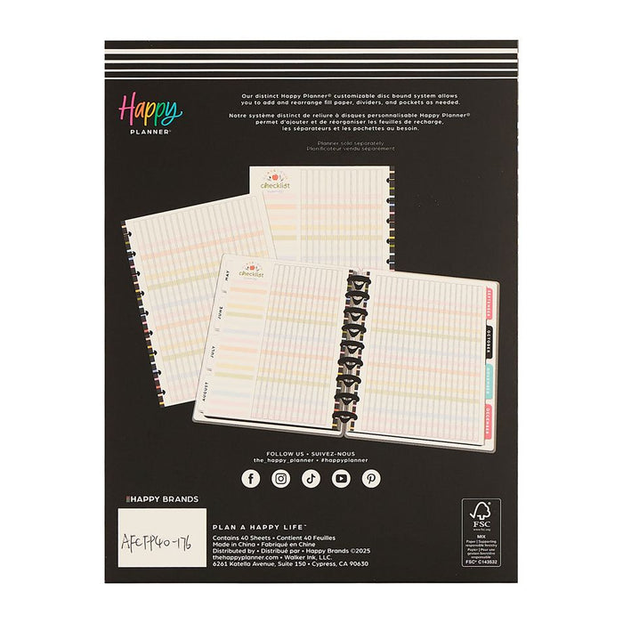 Me & My Big Ideas Happy Planner - School Doodles Classic Fill Paper