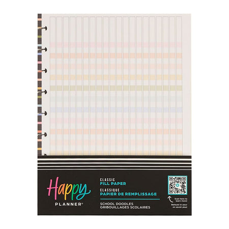 Me & My Big Ideas Happy Planner - School Doodles Classic Fill Paper