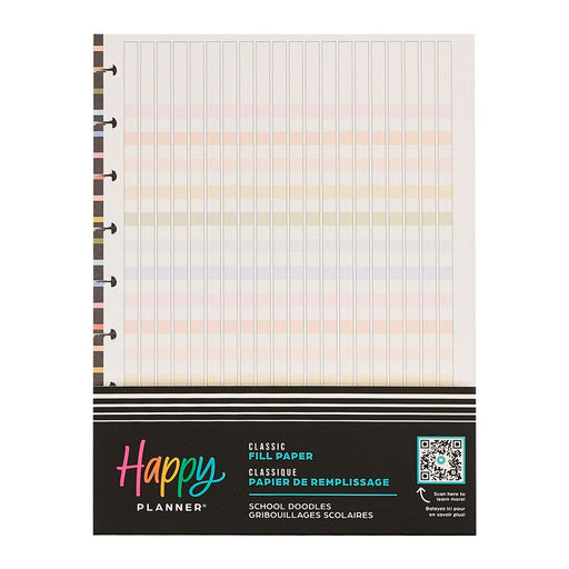 Me & My Big Ideas Happy Planner - School Doodles Classic Fill Paper