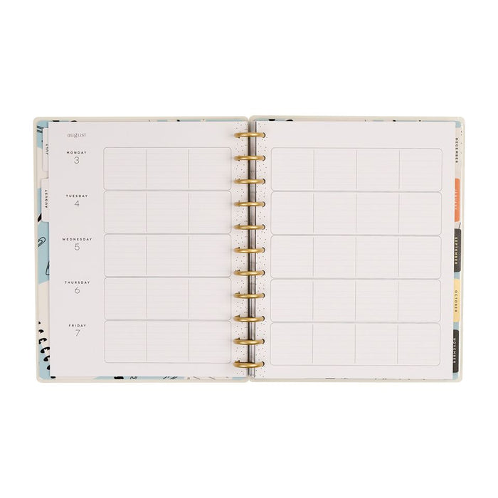 Me & My Big Ideas Happy Planner - School Doodles Ivory Big 12 Month Planner Jul 26 - Jun 27