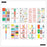 Me & My Big Ideas Happy Planner Sticker Value Pack 30 Sheets - Lucky Day