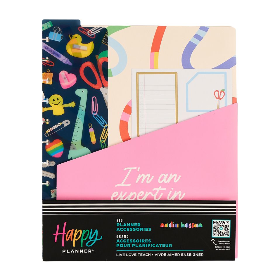 Me & My Big Ideas Happy Planner - Live Love Teach Big Accessory Pack